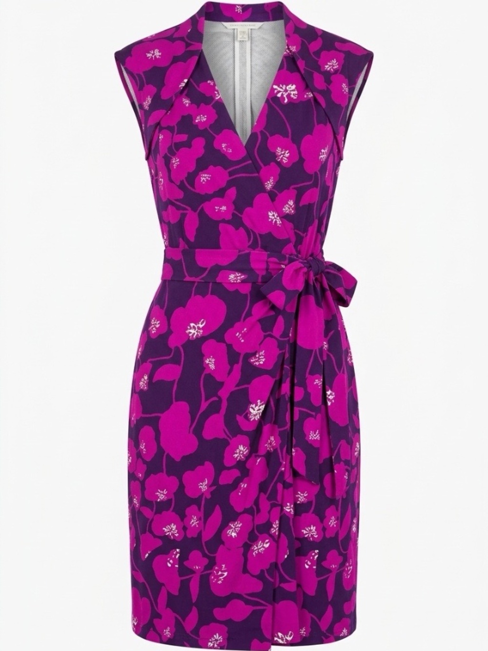 Diane von Furstenberg Riddle Silk Dress - size 8